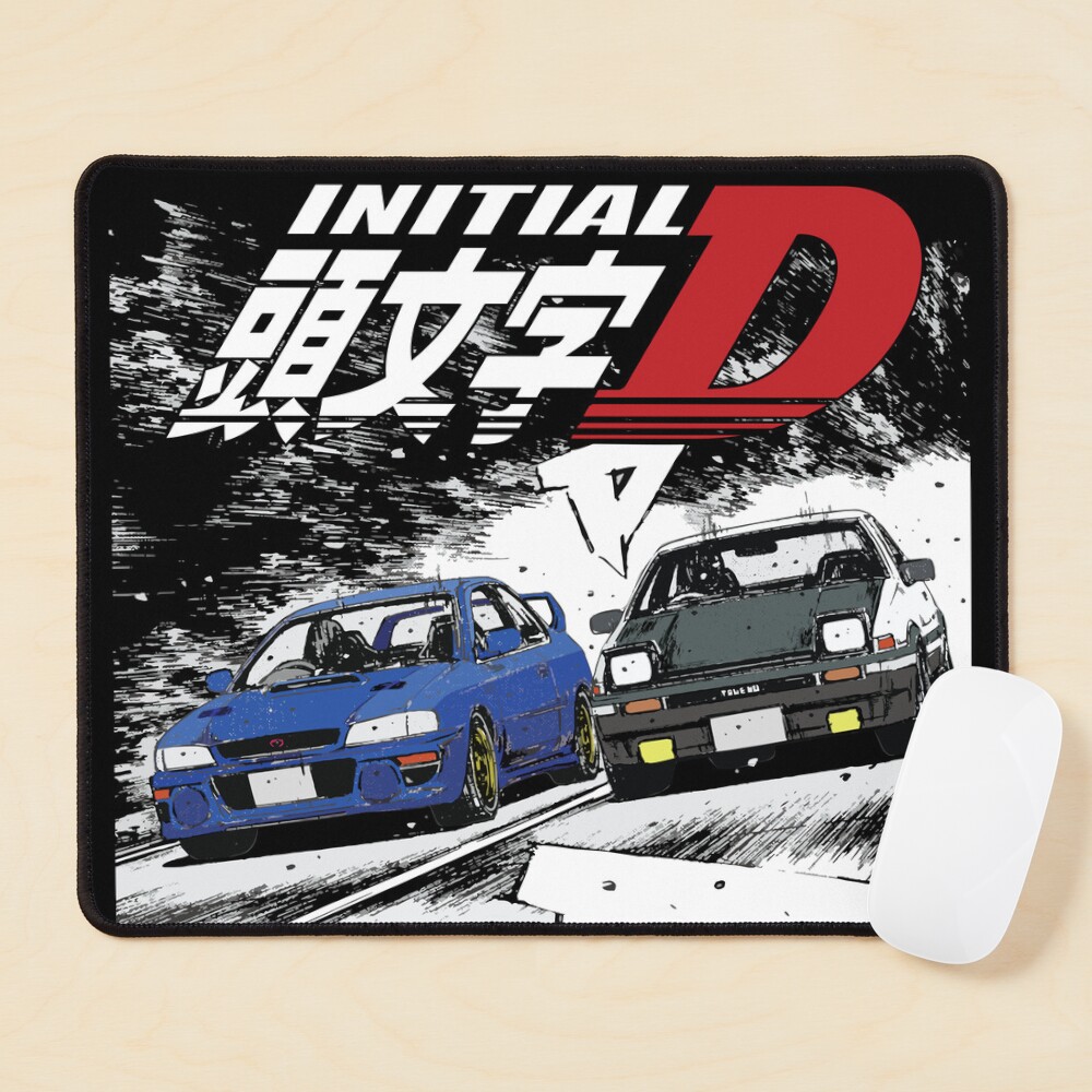 Initial D - Mountain Drift Racing Tandem Takumi Fujiwara AE86 vs