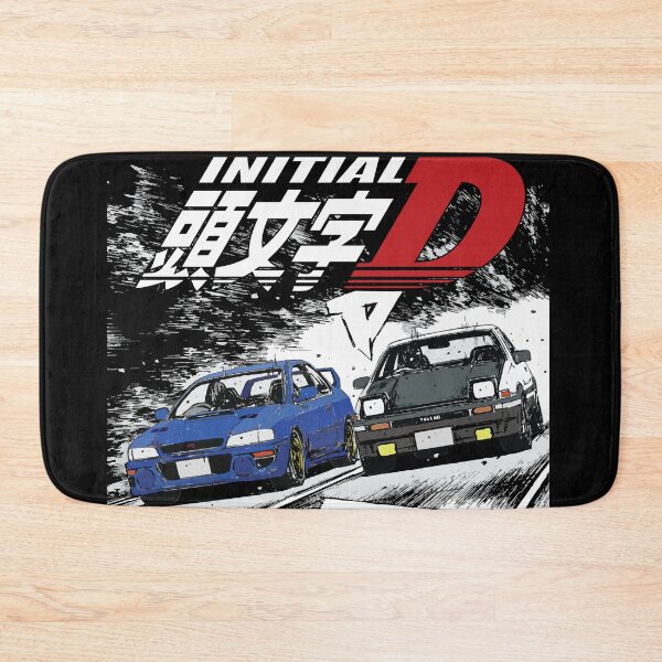 Item preview, Initial D - Mountain Drift Racing Tandem Takumi Fujiwara AE86 vs Bunta Fujiwara GC8 Chase  designed and sold by cowtownCOWBOY.