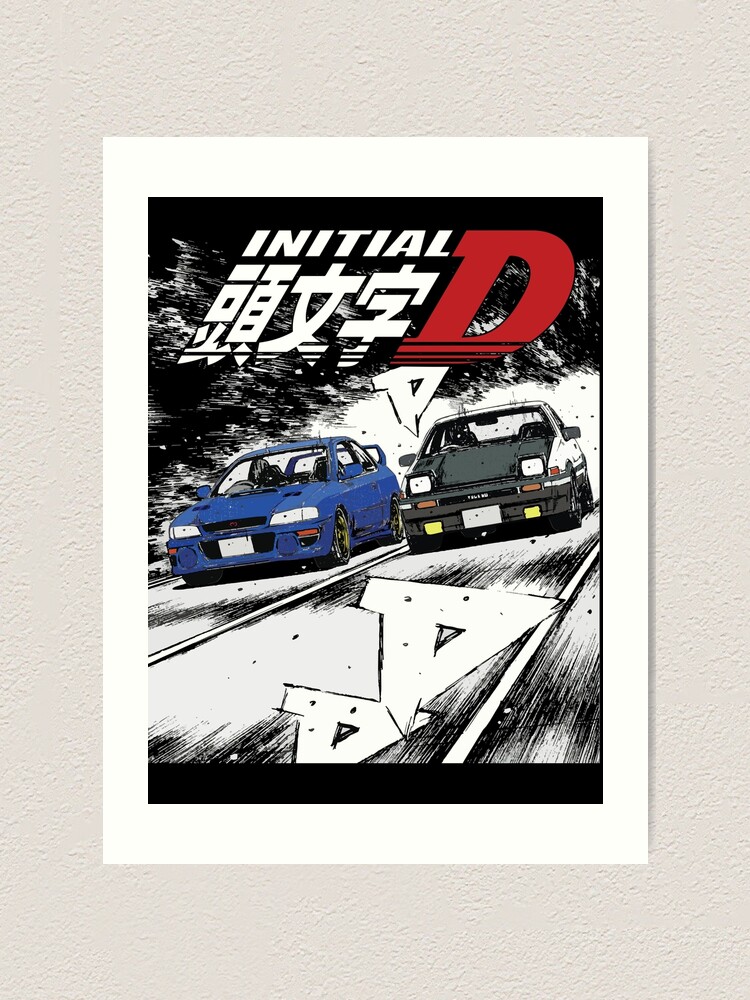 Initial D - Mountain Drift Racing Tandem Takumi Fujiwara AE86 vs