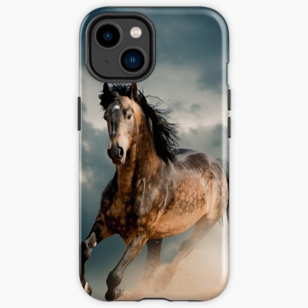 Cheval au galop Coque antichoc iPhone