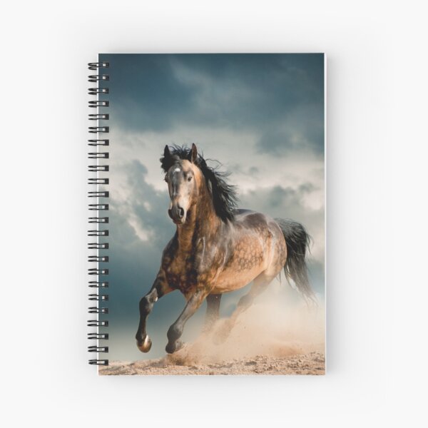 Cheval au galop Cahier à spirale