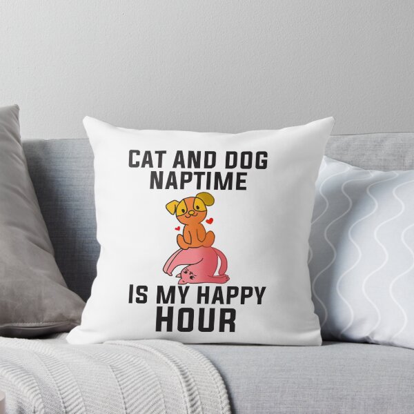 Item preview, Cat And Dog Naptime is My Happy Hour  designed and sold by papaipapai198.