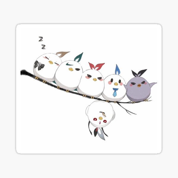 Honkai Impact Bird Sticker