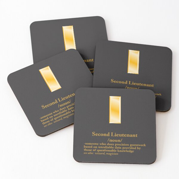 Item preview, US Army Second Lieutenant Definition Gift designed and sold by Tribedragon.