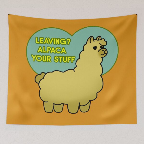 Item preview, Stuck-up alpaca designed and sold by Peakhole.