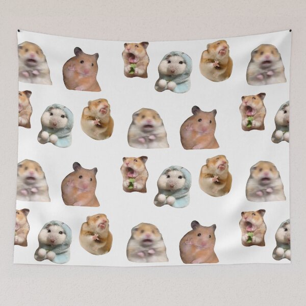 Item preview, hamsters set 5 in 1 designed and sold by memesbabe.