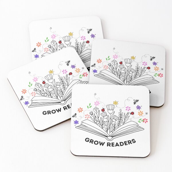 Item preview, Open-book Floral Grow Readers designed and sold by MochaMeli.