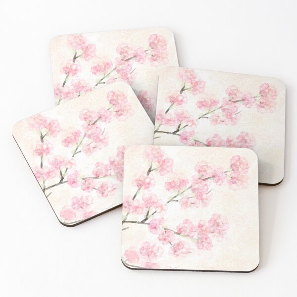 Item preview, Hello Spring | Beautiful Watercolour Hand Drawn Cherry Blossom  designed and sold by HarrysMomStudio.