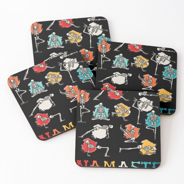 Item preview, Namaste Yoga Skeleton Halloween Gifts Essential . designed and sold by eliasallawes.