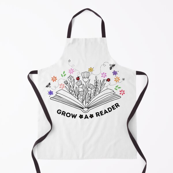 Item preview, Open-book Floral Grow A Reader designed and sold by MochaMeli.
