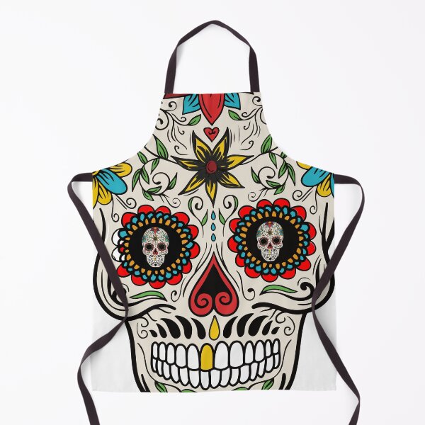 Item preview, Sugar skull with skull eye and flower. designed and sold by Mahmoud Mamdouh.