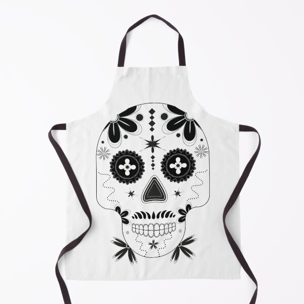 Item preview,  Black and white skull designed and sold by Mahmoud Mamdouh.