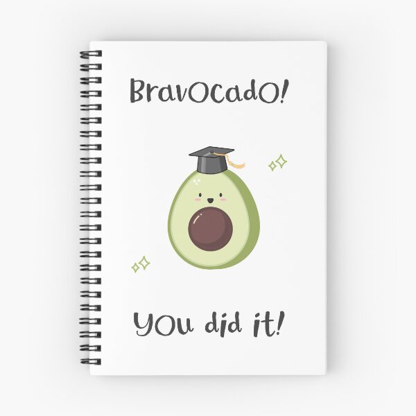 Item preview, Avocado graduation congrats bravocado kawaii design  designed and sold by high5doodle.