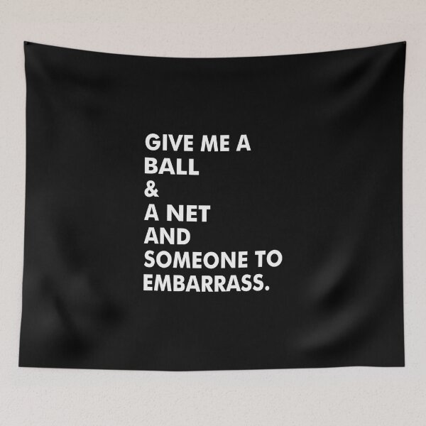 Item preview, Give Me A Ball A Net And Someone To Embarras Classic T-Shirt designed and sold by samirdari7.