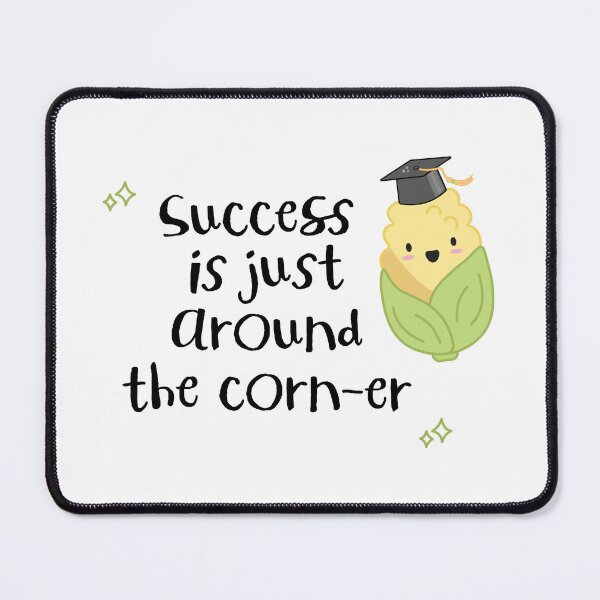 Item preview, Corn graduation success kawaii design designed and sold by high5doodle.