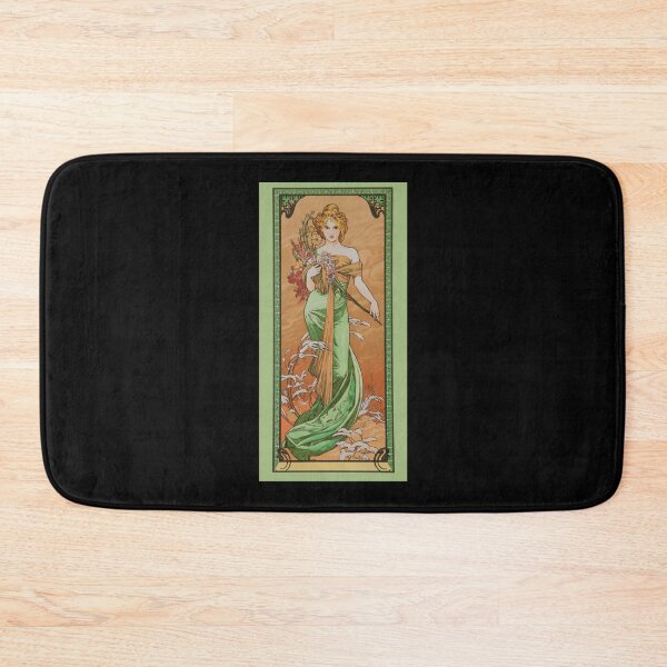 Item preview, Alphonse Mucha (1860 – 1939) "The seasons Spring" Classic . designed and sold by alexanderneni.