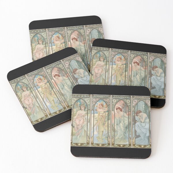 Item preview, Alphonse Mucha Alfons Mucha Times of the Da Classic . designed and sold by alexanderneni.