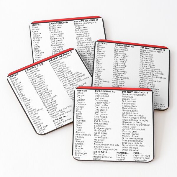Item preview, Alternative cuss words Poster designed and sold by alexanderneni.