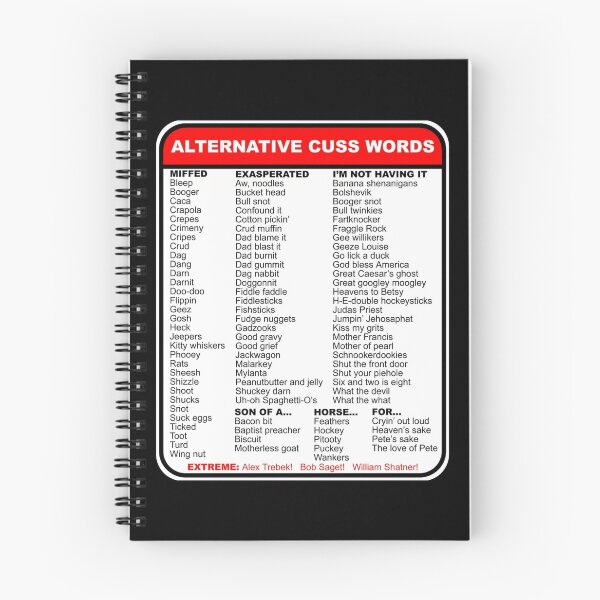 Item preview, Alternative cuss words Poster designed and sold by alexanderneni.