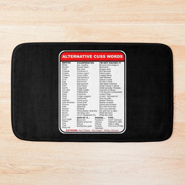 Item preview, Alternative cuss words Poster designed and sold by alexanderneni.