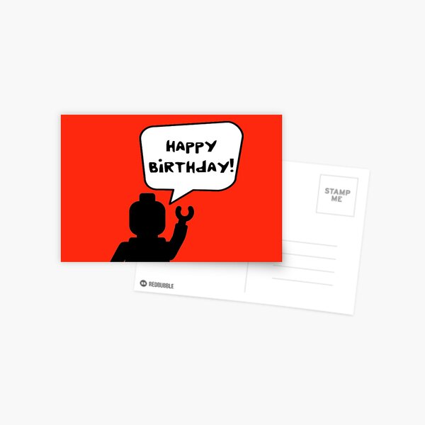 Happy Birthday Greeting Card Postcard