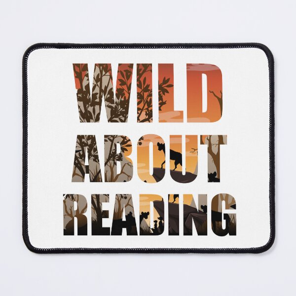 Item preview, Wild About Reading designed and sold by adeleqo.