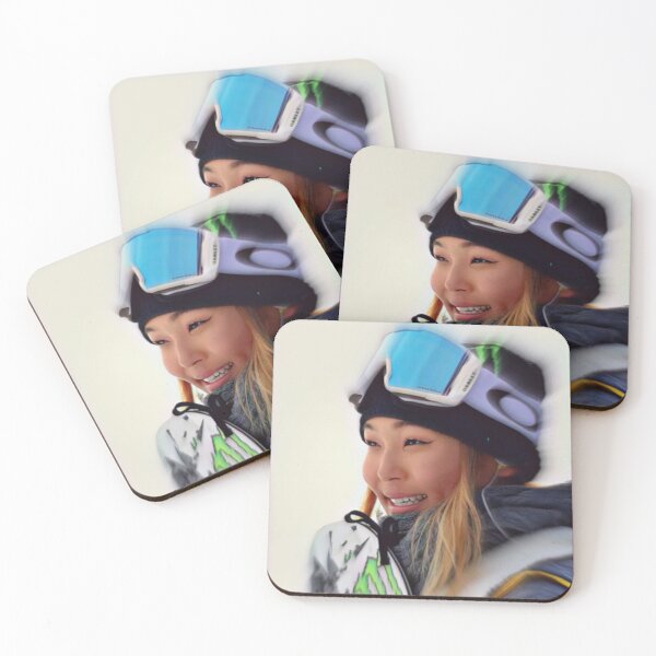 Artikelvorschau, Chloe Kim Snowboarderin entworfen und verkauft von Fizashop.