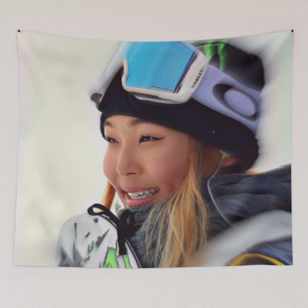 Artikelvorschau, Chloe Kim Snowboarderin entworfen und verkauft von Fizashop.
