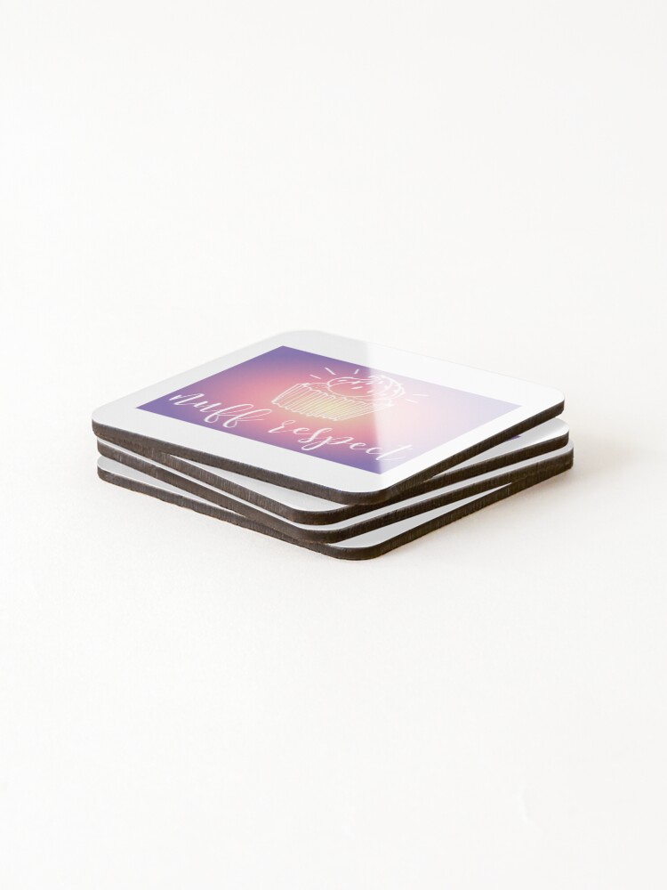 Thumbnail 4 of 5, Coasters (Set of 4), Nuff respect designed and sold by Roshankeenoo.