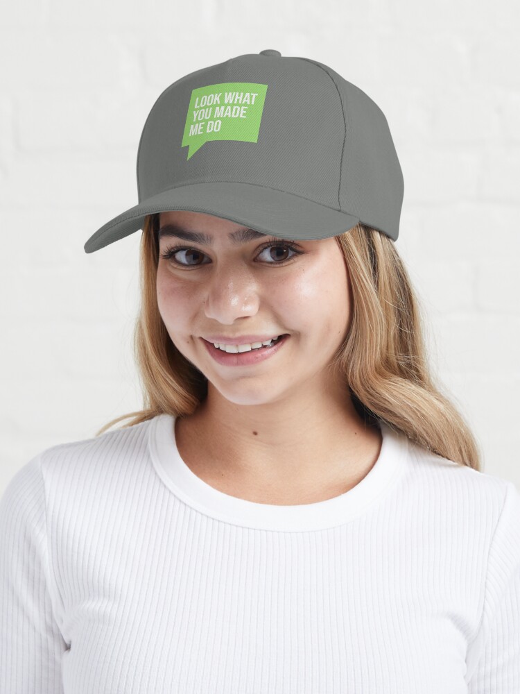 Repurposed Stamped Hat Green - $64 - From Taylor
