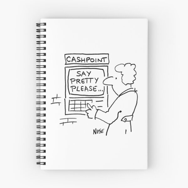 Item preview, ATM Cashpoint Machine Says "Say Pretty Please" designed and sold by NigelSutherland.