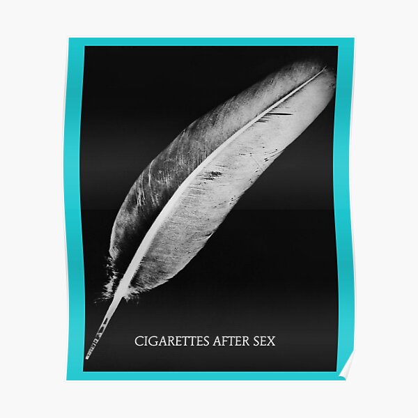 Cigarettes After Sex Chicken Feathers Poster For Sale By Edwinsss Redbubble 3760