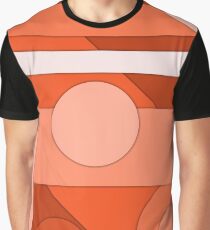 Orange modern material design background Graphic T-Shirt