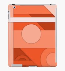 Orange modern material design background iPad Case/Skin