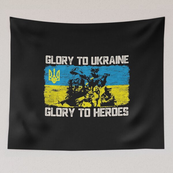 Item preview, Glory To Ukraine Glory To Heroes Ukrainian Flag I Stand With Ukraine  designed and sold by alenaz.