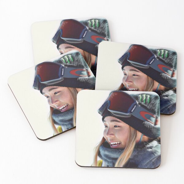 Artikelvorschau, Chloe Kim Snowboarderin entworfen und verkauft von Fizashop.