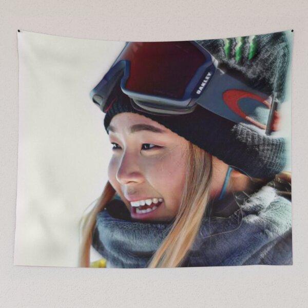 Artikelvorschau, Chloe Kim Snowboarderin entworfen und verkauft von Fizashop.