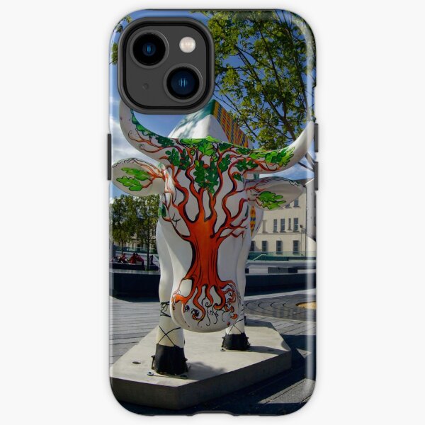 Cows and Trees, Ebrington Square, Derry iPhone Tough Case