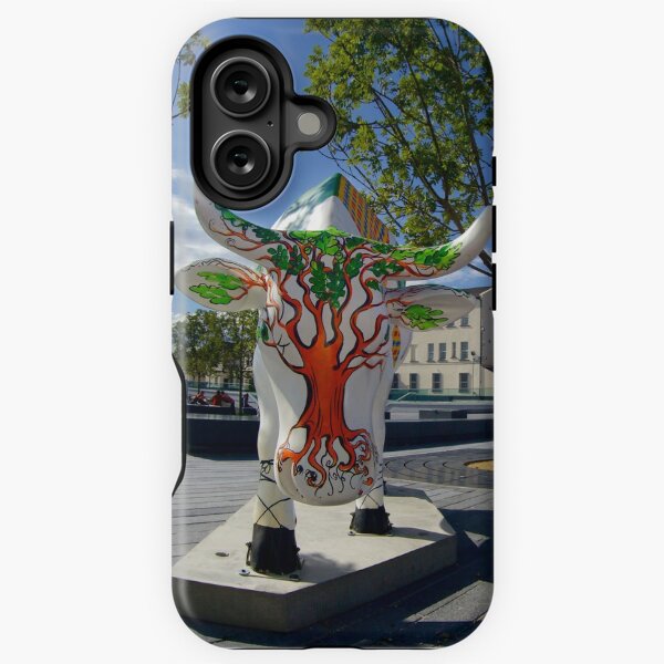 Cows and Trees, Ebrington Square, Derry iPhone Tough Case