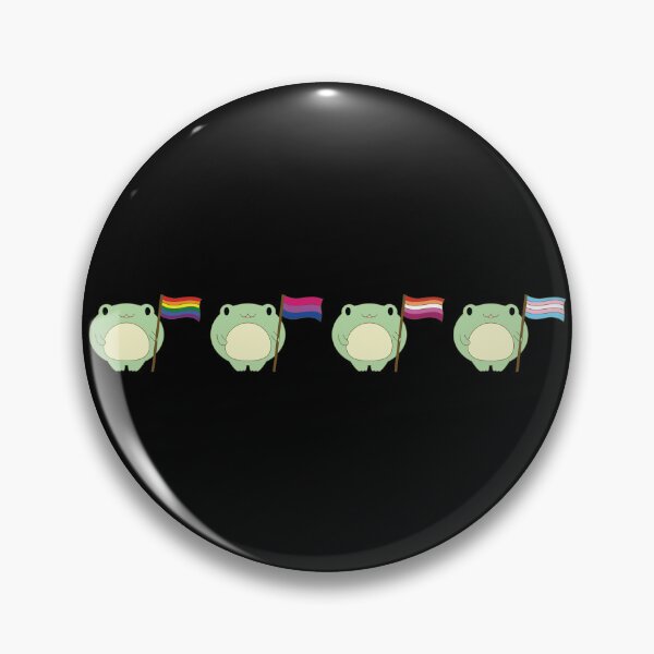 Item preview, Cute Frog Pile Pride Froggy lesbian pride flag designed and sold by House Sparrow.