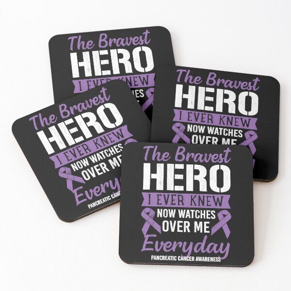 Item preview, The Bravest Hero Pancreatic Cancer Awareness designed and sold by OasrMie.