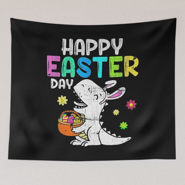 Item preview, Eggs Basket Bunny T Rex Dinosaur Happy Easter Day Gift designed and sold by Chad6438.