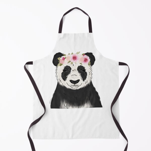 Item preview, Floral Crown Panda Sticker designed and sold by DanilaZorn.