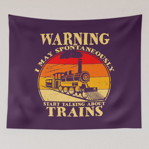 Item preview, Vintage Locomotive Train Talks About Trains designed and sold by OasrMie.