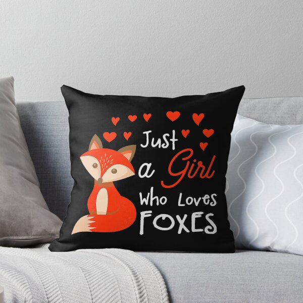 Item preview, Just A Girl Who Loves Foxes designed and sold by PerkinsAarav.