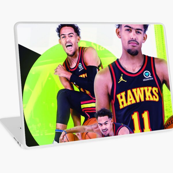 Art Trae Young Wallpaper Laptop Skin for Sale by DaishaZian