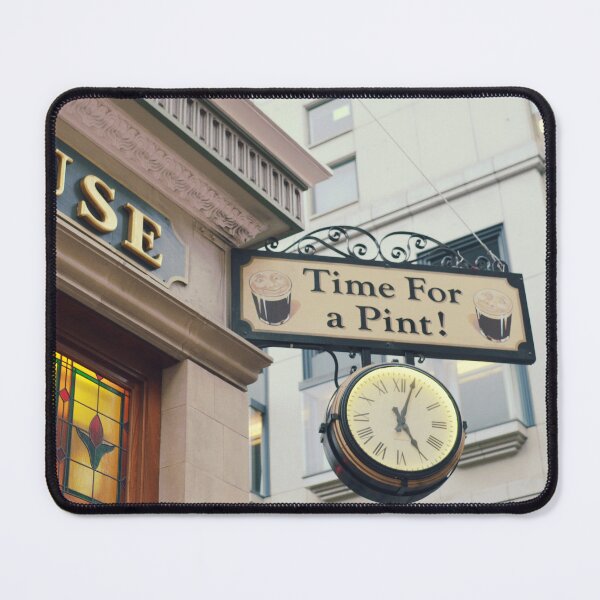 Item preview, Vintage Bar Sign in Color - It's Time for a Beer - Timeless Pub Nostalgia designed and sold by CarolinaReina.