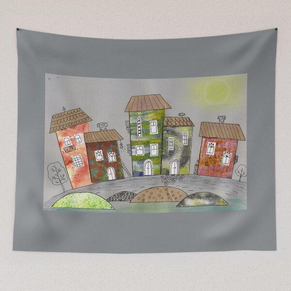 Item preview, City street designed and sold by TatianaAltati.