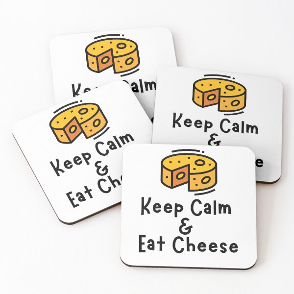 Item preview, Keep Calm And Eat Cheese On National Cheese Fondue Day designed and sold by TrippyHistory.