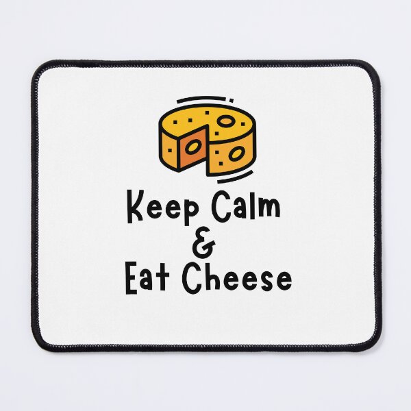 Item preview, Keep Calm And Eat Cheese On National Cheese Fondue Day designed and sold by TrippyHistory.
